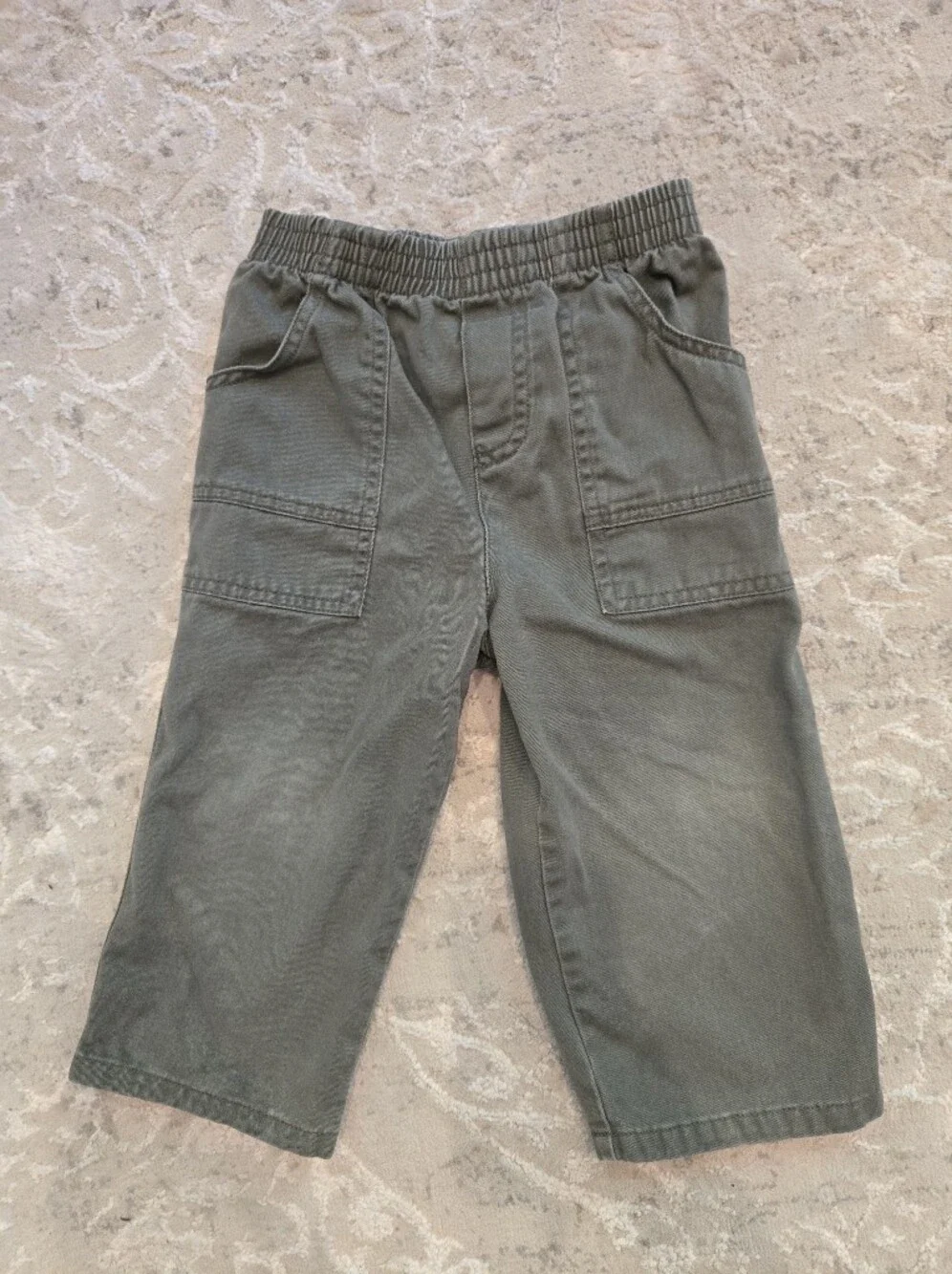 Vintage Y2k Okie Dokie Army Green Cargo Pants